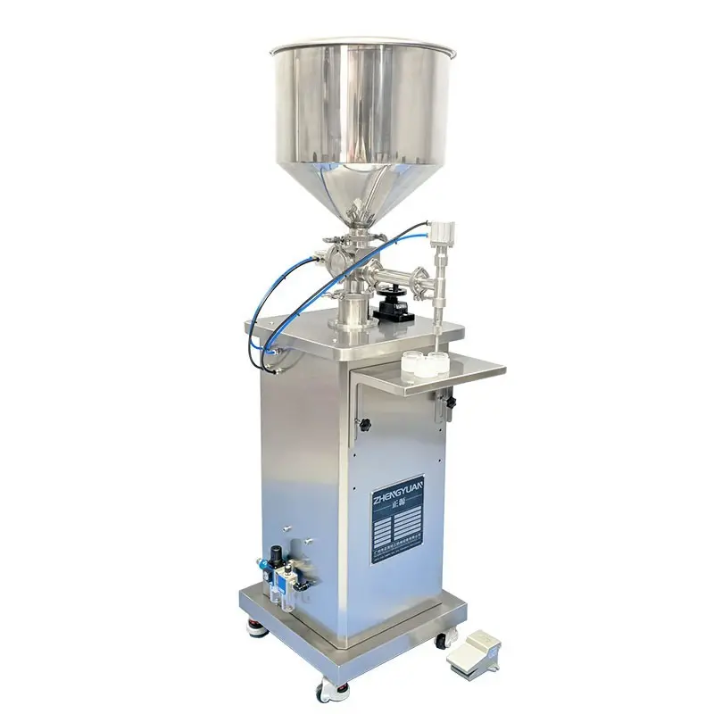 Small Semi-Automatic Viscous Liquid/Paste Filler