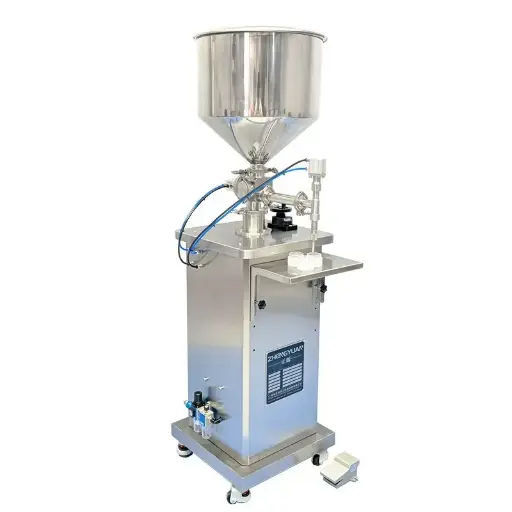 Small Semi-Automatic Viscous Liquid/Paste Filler